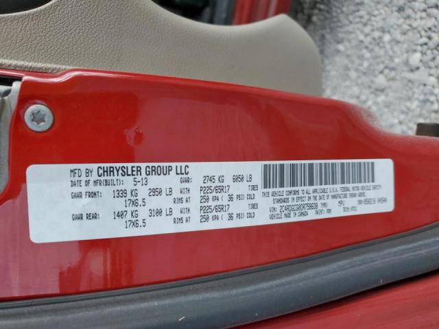 Photo 10 from auction – 2013 DODGE GRAND CARA with VIN 2C4RDGCG0DR758638
