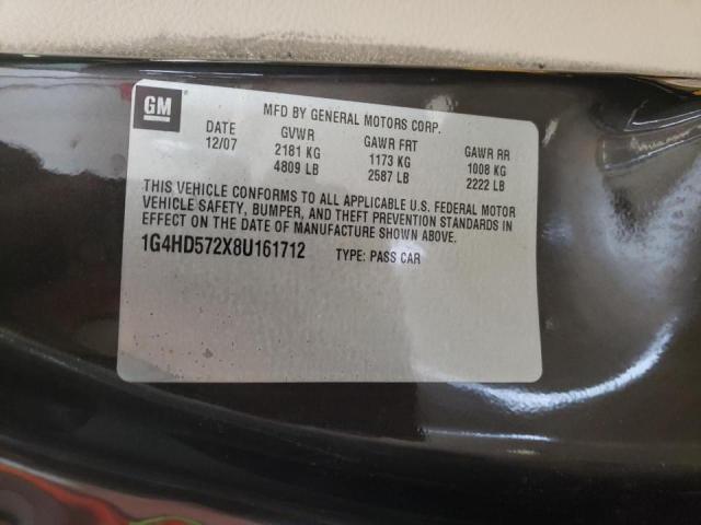 Photo 10 from auction – 2008 BUICK LUCERNE CX with VIN 1G4HD572X8U161712