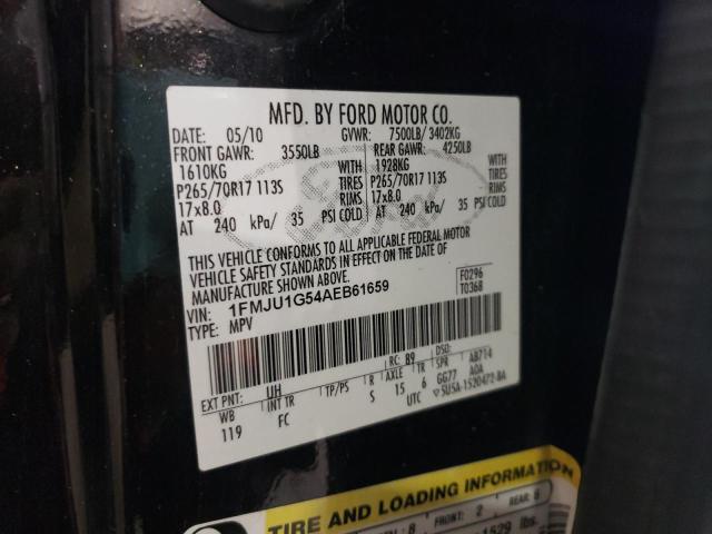 Photo 10 from auction – 2010 FORD EXPEDITION with VIN 1FMJU1G54AEB61659