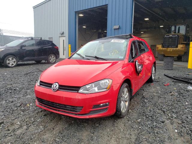 Photo 9 from auction – 2015 VOLKSWAGEN GOLF with VIN 3VW217AU4FM048992