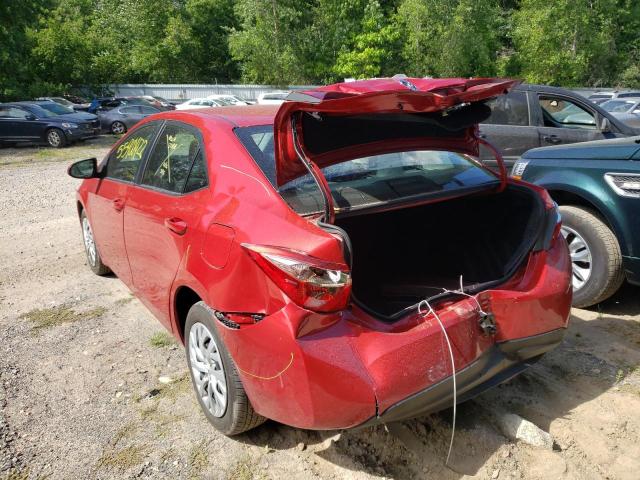 Photo 3 from auction – 2017 TOYOTA COROLLA LE with VIN 2T1BURHE1HC801930