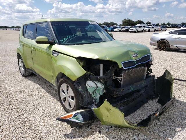 KIA SOUL 2014 with VIN KNDJN2A29E7724205 - Photo from auction