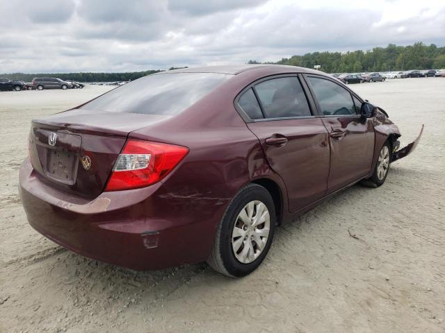 Photo 4 from auction – 2012 HONDA CIVIC LX with VIN 19XFB2F57CE051686