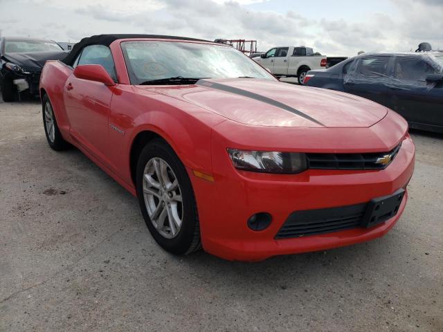 CHEVROLET CAMARO LT 2015 with VIN 2G1FD3D38F9217288 - Photo from auction