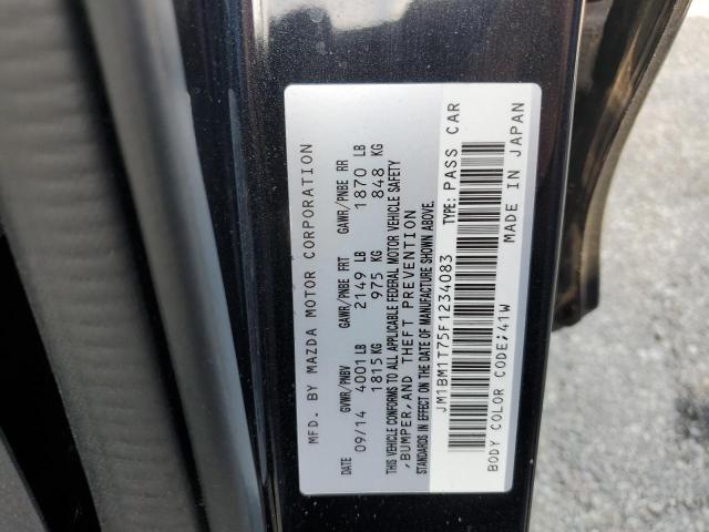 Photo 10 from auction – 2015 MAZDA 3 SV with VIN JM1BM1T75F1234083