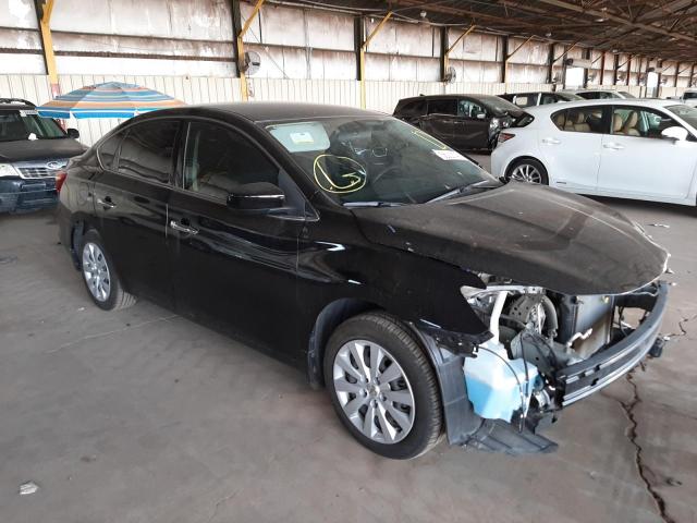 NISSAN SENTRA S 2019 with VIN 3N1AB7APXKY445652 - Photo from auction