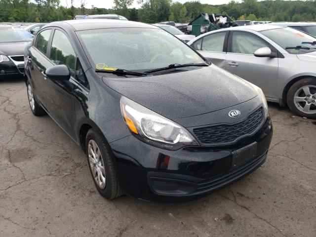 KIA RIO LX 2014 with VIN KNADM4A3XE6354356 - Photo from auction