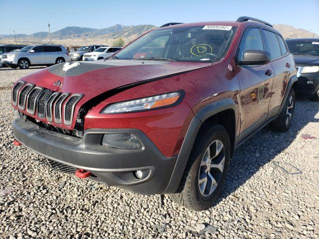 Photo 2 from auction – 2017 JEEP CHEROKEE T with VIN 1C4PJMBS9HW614443
