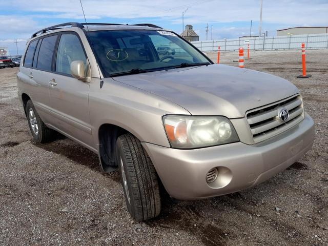TOYOTA HIGHLANDER 2004 with VIN JTEEP21A240041221 - Photo from auction