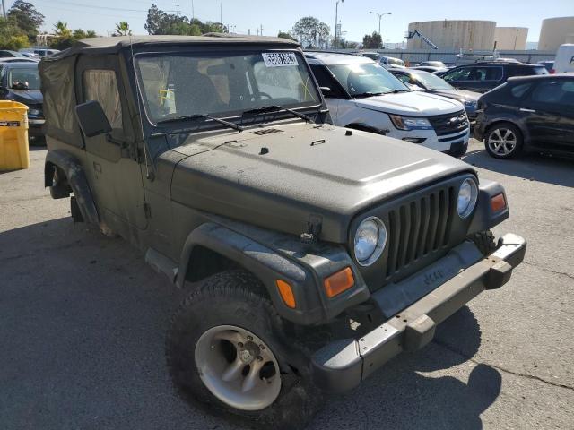 JEEP WRANGLER / 2002 with VIN 1J4FA39S72P732935 - Photo from auction