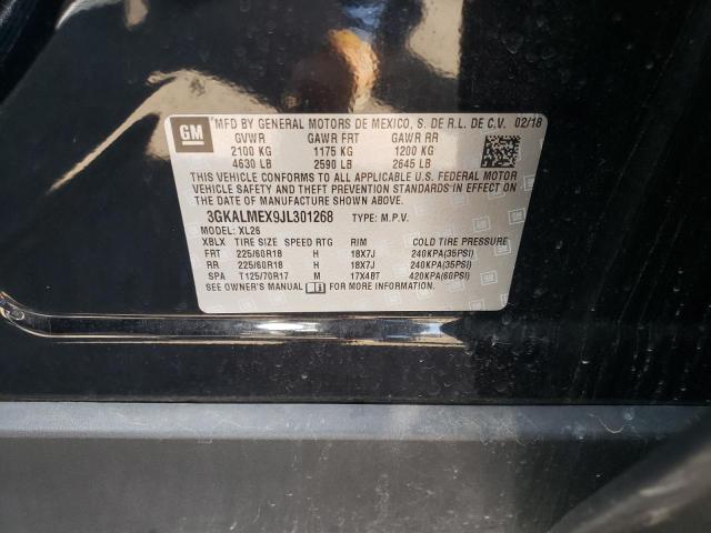 Photo 10 from auction – 2018 GMC TERRAIN SL with VIN 3GKALMEX9JL301268