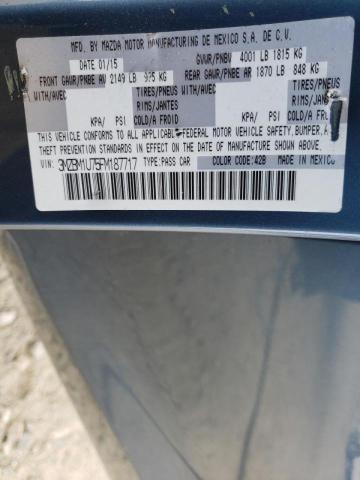 Photo 10 from auction – 2015 MAZDA 3 SPORT with VIN 3MZBM1U75FM187717