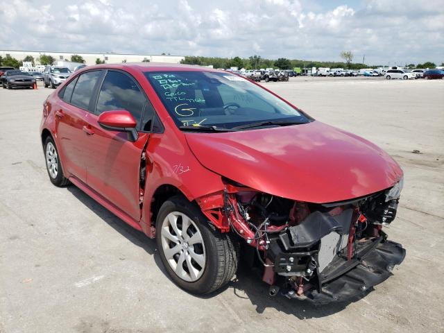 Photo 1 from auction – 2021 TOYOTA COROLLA LE with VIN 5YFEPMAE5MP192305