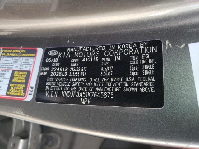Photo 10 from auction – 2019 KIA SOUL + with VIN KNDJP3A51K7645875