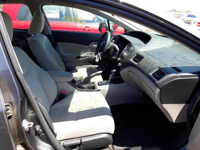 Photo 5 from auction – 2013 HONDA CIVIC HF with VIN 2HGFB2F61DH553027