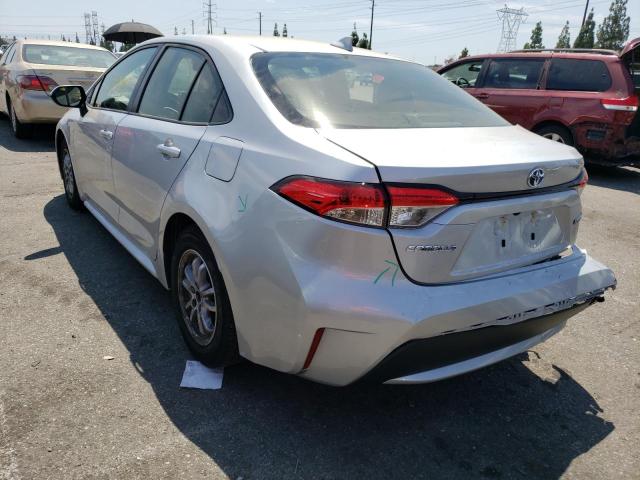 Photo 3 from auction – 2022 TOYOTA COROLLA LE with VIN JTDEAMDE7NJ043719