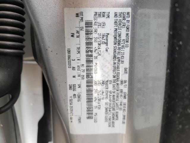 Photo 10 from auction – 2012 FORD FOCUS SEL with VIN 1FAHP3M24CL190308