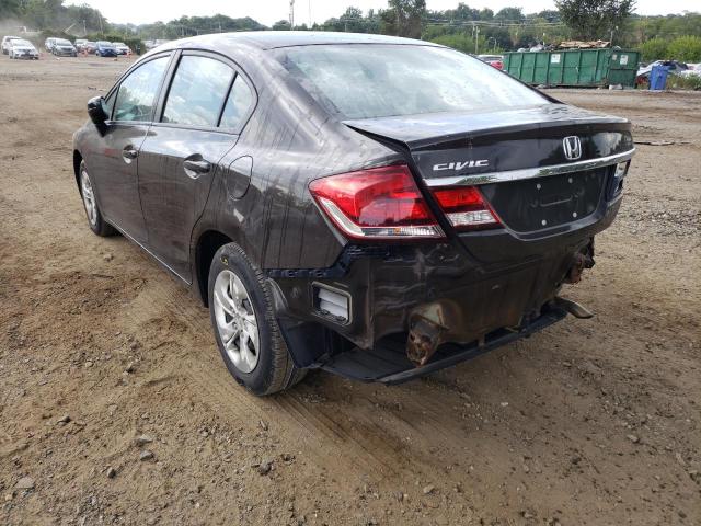 Photo 3 from auction – 2014 HONDA CIVIC LX with VIN 2HGFB2F54EH523190