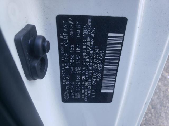 Photo 10 from auction – 2016 HYUNDAI VELOSTER T with VIN KMHTC6AE2GU270542