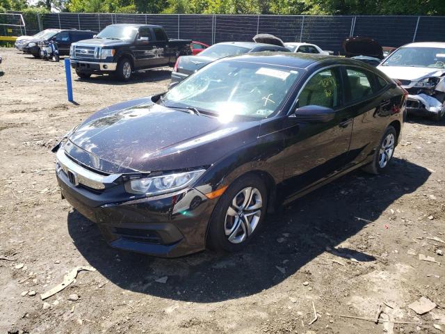 Photo 2 from auction – 2016 HONDA CIVIC LX with VIN 19XFC2F58GE207771