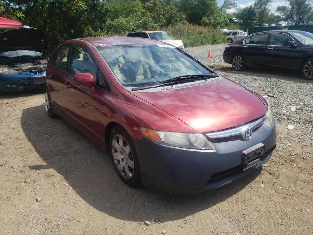 HONDA CIVIC LX 2008 with VIN 2HGFA16548H536099 - Photo from auction