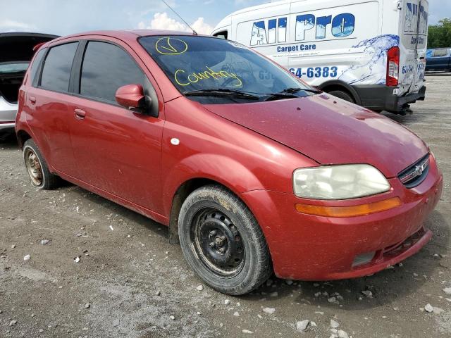 CHEVROLET AVEO BASE 2006 مع رقم تعريف المركبة KL1TD66676B596745 - صورة من المزاد