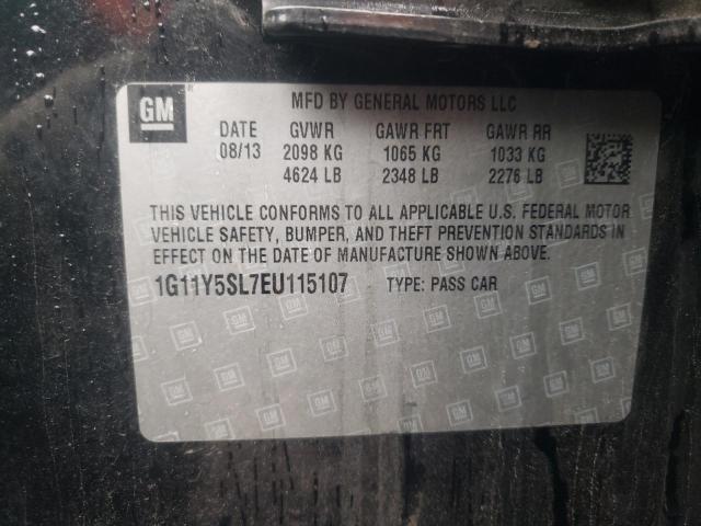 Photo 10 from auction – 2014 CHEVROLET IMPALA LS with VIN 1G11Y5SL7EU115107