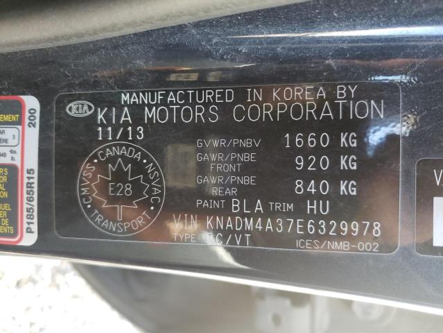 Photo 10 from auction – 2014 KIA RIO LX with VIN KNADM4A37E6329978