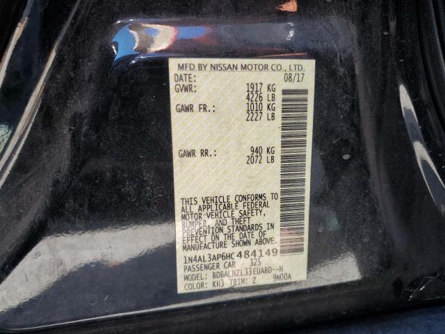 Photo 10 from auction – 2017 NISSAN ALTIMA 2.5 with VIN 1N4AL3AP6HC484149