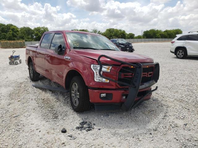 FORD F150 SUPER 2017 with VIN 1FTEW1CP2HFA25283 - Photo from auction