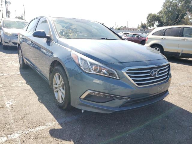 HYUNDAI SONATA SE 2015 with VIN 5NPE24AF0FH113663 - Photo from auction