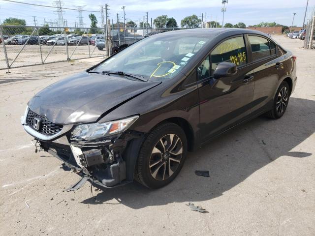 Photo 2 from auction – 2013 HONDA CIVIC EXL with VIN 19XFB2F91DE066950