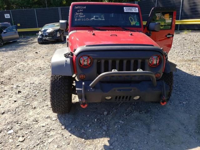 Photo 9 from auction – 2009 JEEP WRANGLER X with VIN 1J4FA241X9L722250