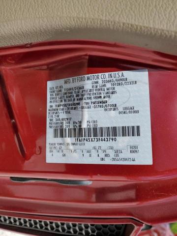 Photo 10 from auction – 2003 FORD MUSTANG GT with VIN 1FAFP45X73F443790
