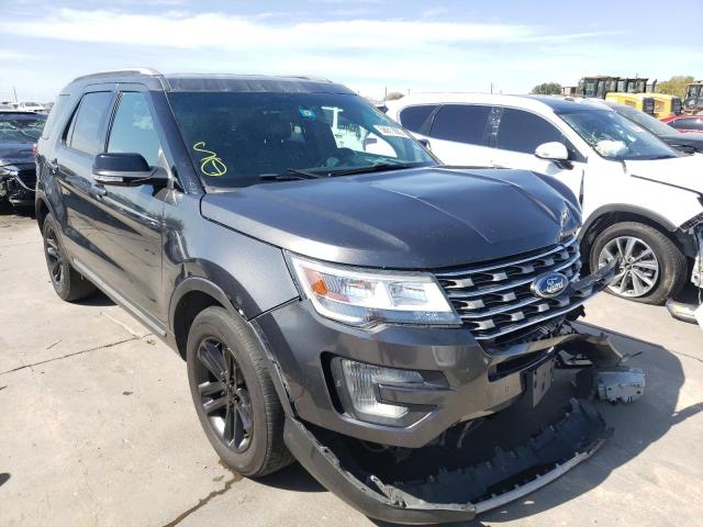 FORD EXPLORER X 2016 with VIN 1FM5K7D85GGD34725 - Photo from auction