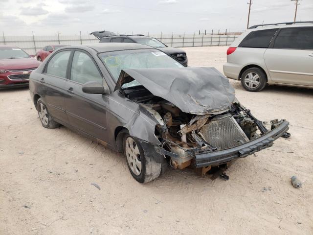 KIA SPECTRA LX 2006 with VIN KNAFE121X65243363 - Photo from auction