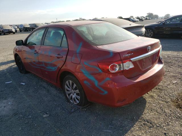 Photo 3 from auction – 2013 TOYOTA COROLLA BA with VIN 5YFBU4EE9DP155652