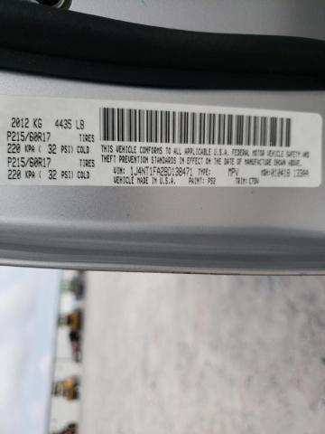 Photo 10 from auction – 2011 JEEP COMPASS SP with VIN 1J4NT1FA2BD138471