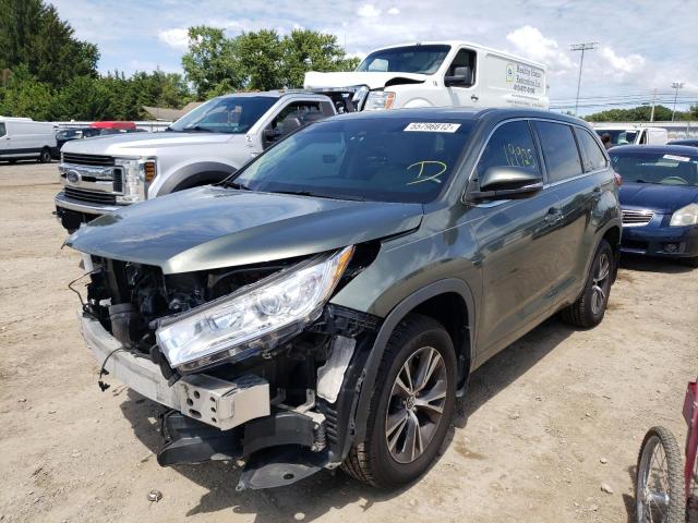 Foto 2 de la subasta – 2017 TOYOTA HIGHLANDER con VIN 5TDBZRFH5HS431488