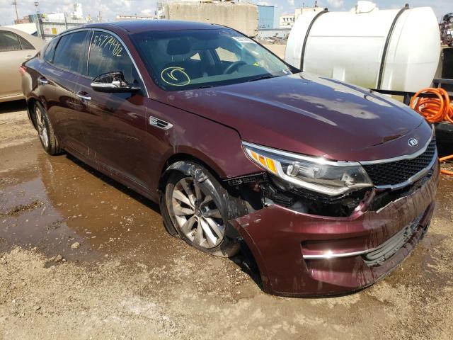 KIA OPTIMA LX 2017 with VIN 5XXGT4L35HG160632 - Photo from auction