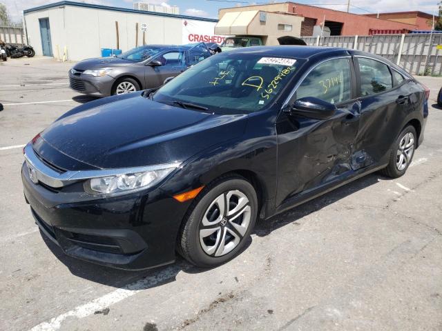 Photo 2 from auction – 2017 HONDA CIVIC LX with VIN 19XFC2F50HE029260