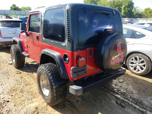 Photo 3 from auction – 1999 JEEP WRANGLER / with VIN 1J4FY19SXXP413147