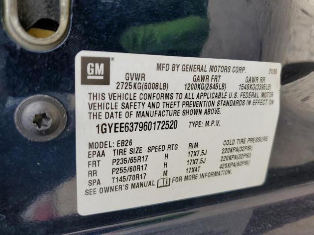 Photo 10 from auction – 2006 CADILLAC SRX with VIN 1GYEE637960172520