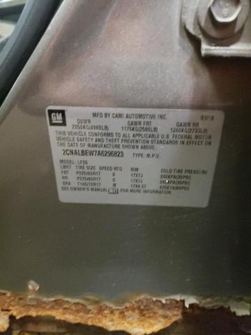 Photo 10 from auction – 2010 CHEVROLET EQUINOX LS with VIN 2CNALBEW7A6296823