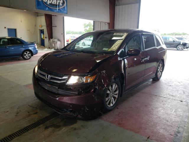Photo 2 from auction – 2014 HONDA ODYSSEY EX with VIN 5FNRL5H67EB028262