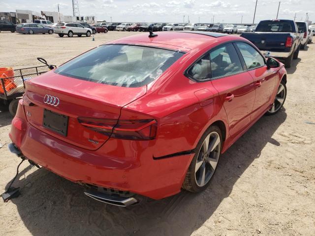 Photo 4 from auction – 2021 AUDI A5 QUATTRO with VIN WAUFACF57MA049768