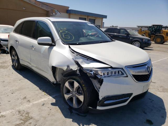 ACURA MDX 2014 with VIN 5FRYD3H22EB013354 - Photo from auction