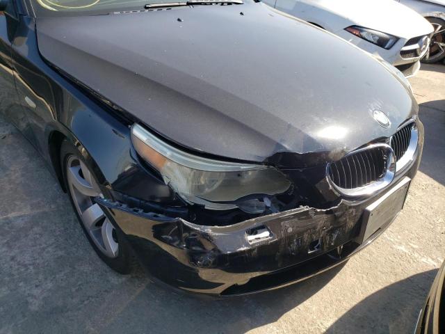Photo 9 from auction – 2005 BMW 525 I with VIN WBANA53595B862200