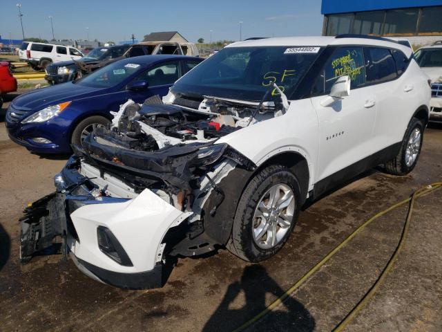 Photo 2 from auction – 2020 CHEVROLET BLAZER 2LT with VIN 3GNKBCRS6LS637729