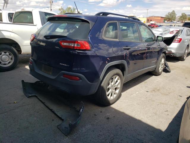 Photo 4 from auction – 2015 JEEP CHEROKEE S with VIN 1C4PJLAB0FW738044